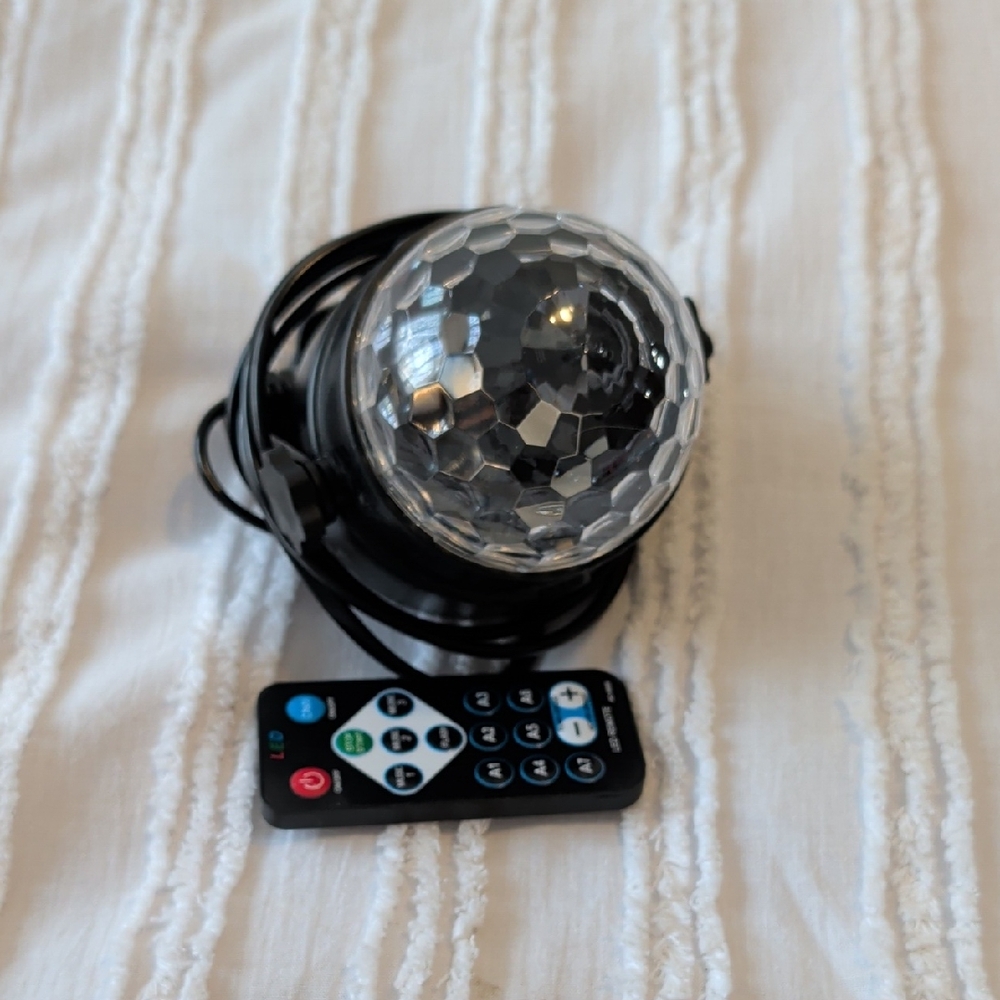 LED Disco Ball with Remote